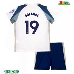 Tottenham Hotspur Dominic Solanke #19 Hemmaställ Barn 2025-26 Kortärmad (+ Korta byxor)